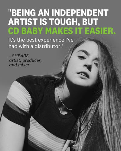 SHEARS, artist, producer and mixer says 