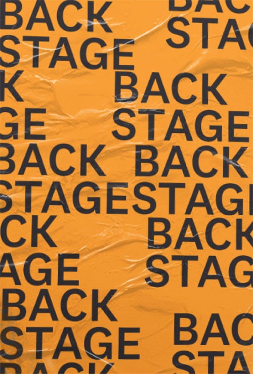 Backstage-Tier